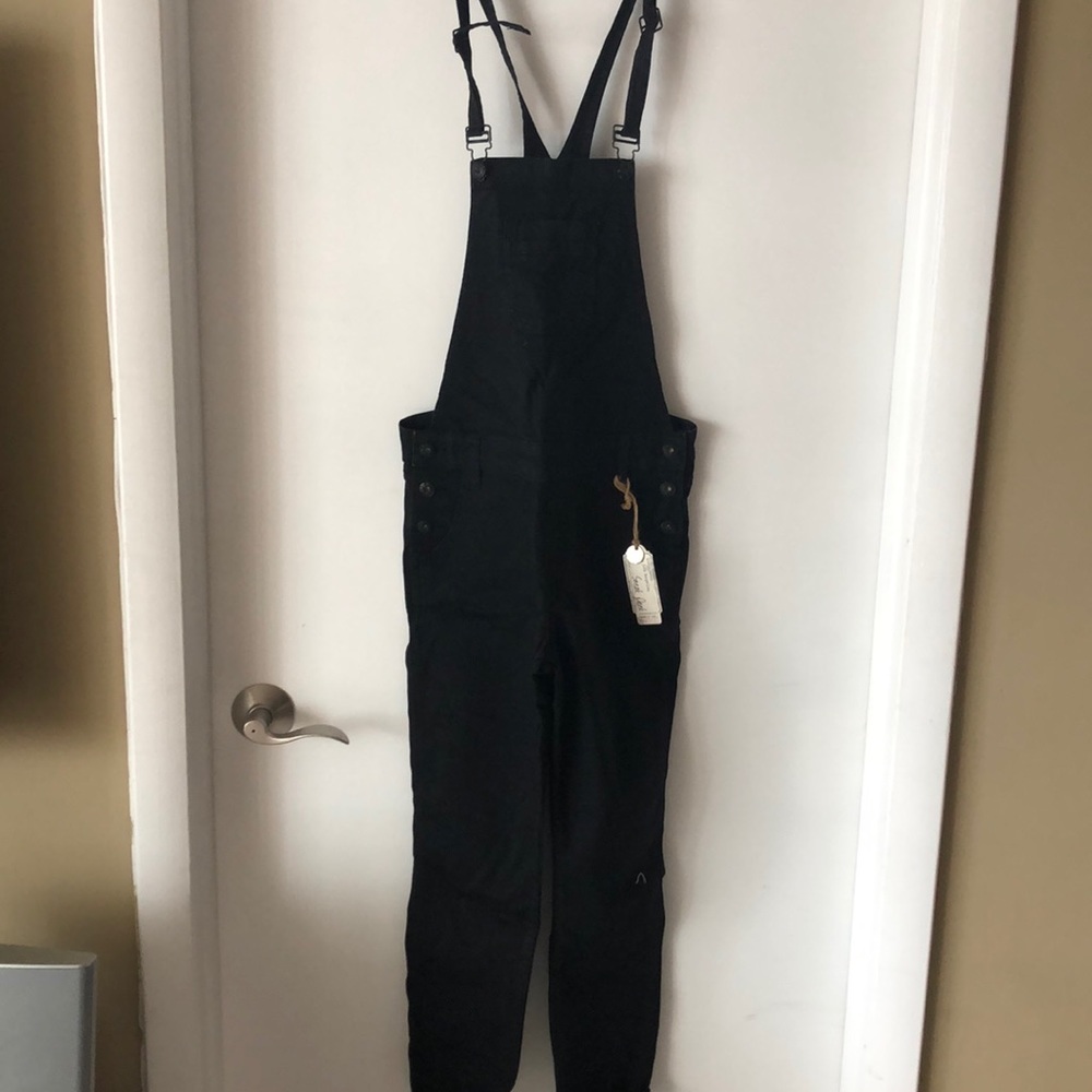 Sneak Peek Black Overalls